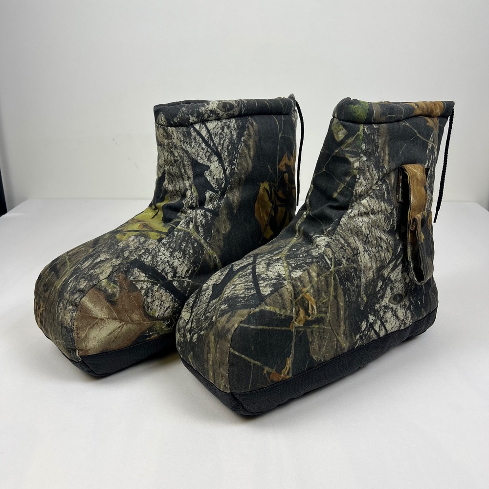 Icebreaker Boot Blankets Insulated Overboots Large Camo Mossy Oak Excellent
